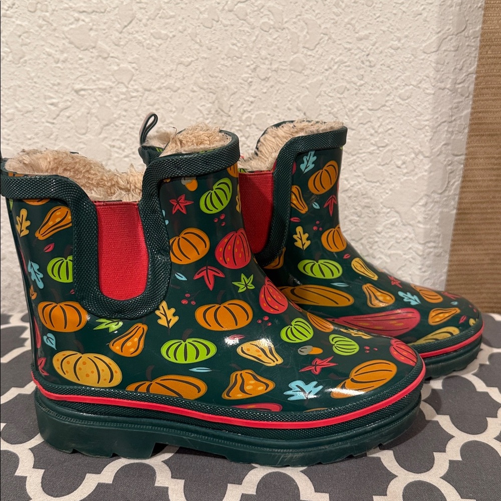 Lily & Dan childrens rain booties, 13/1